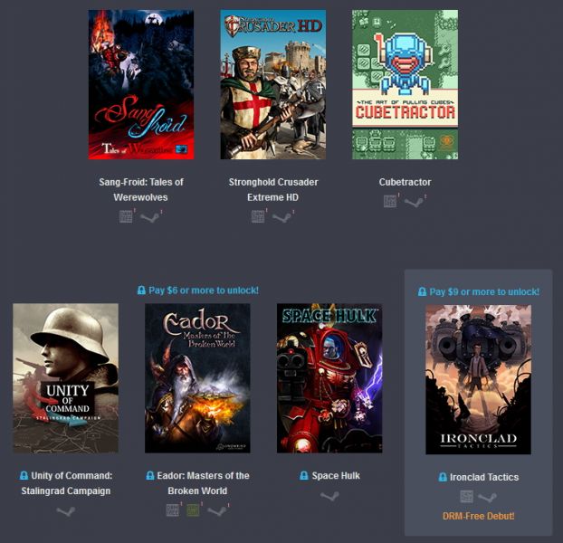 Humble Weekly Bundle Strategy